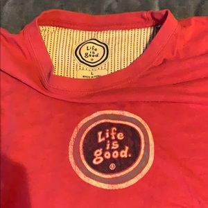 Vintage Life Is Good Long-Sleeve T-Shirt
